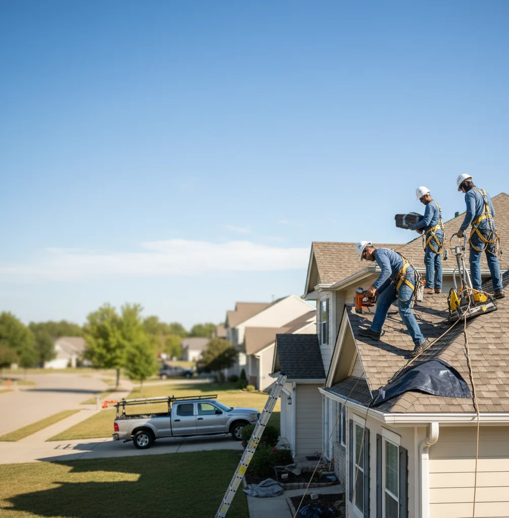 Flat Roof Repair in West End, NC
